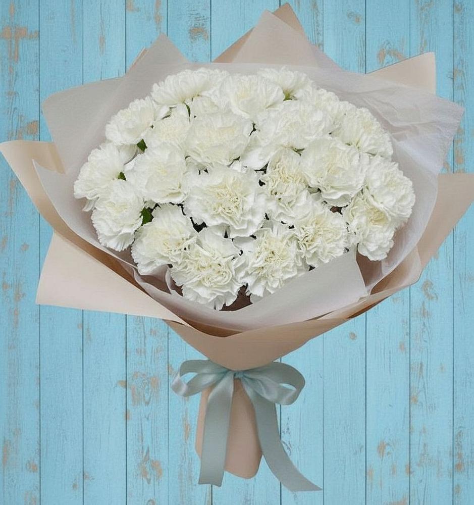 Букет цветов из: Гвоздики в Языково