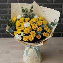 Букет цветов из:  Розы в Языково