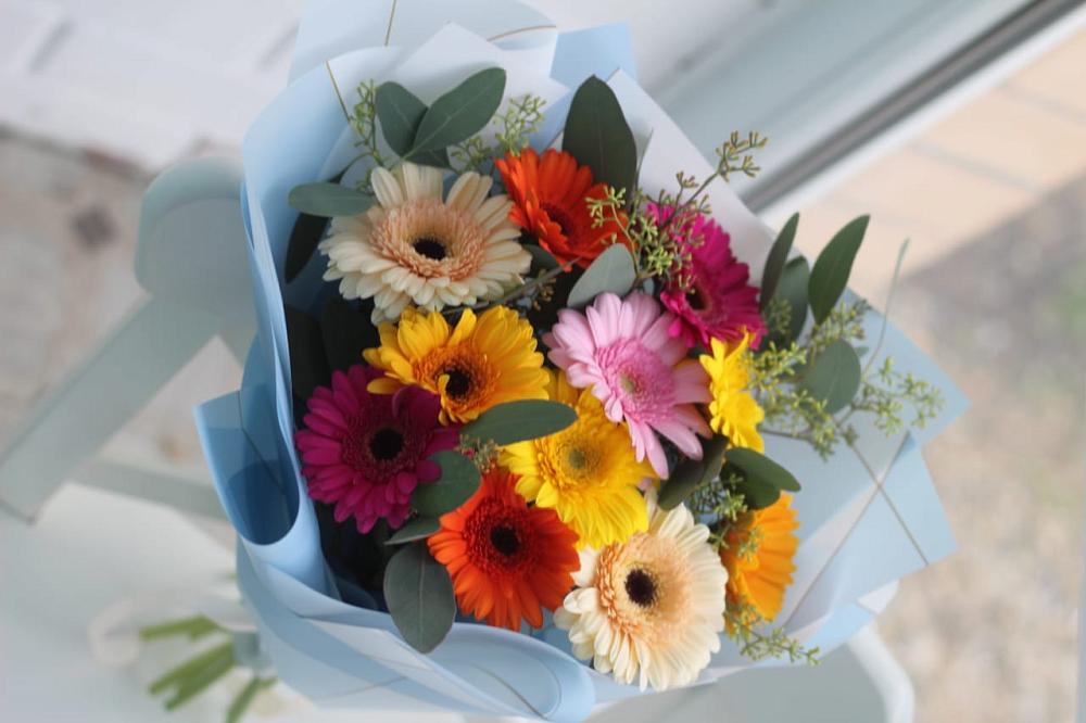 Букет цветов из: Герберы в Языково