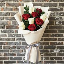 Букет цветов из:  Розы в Языково