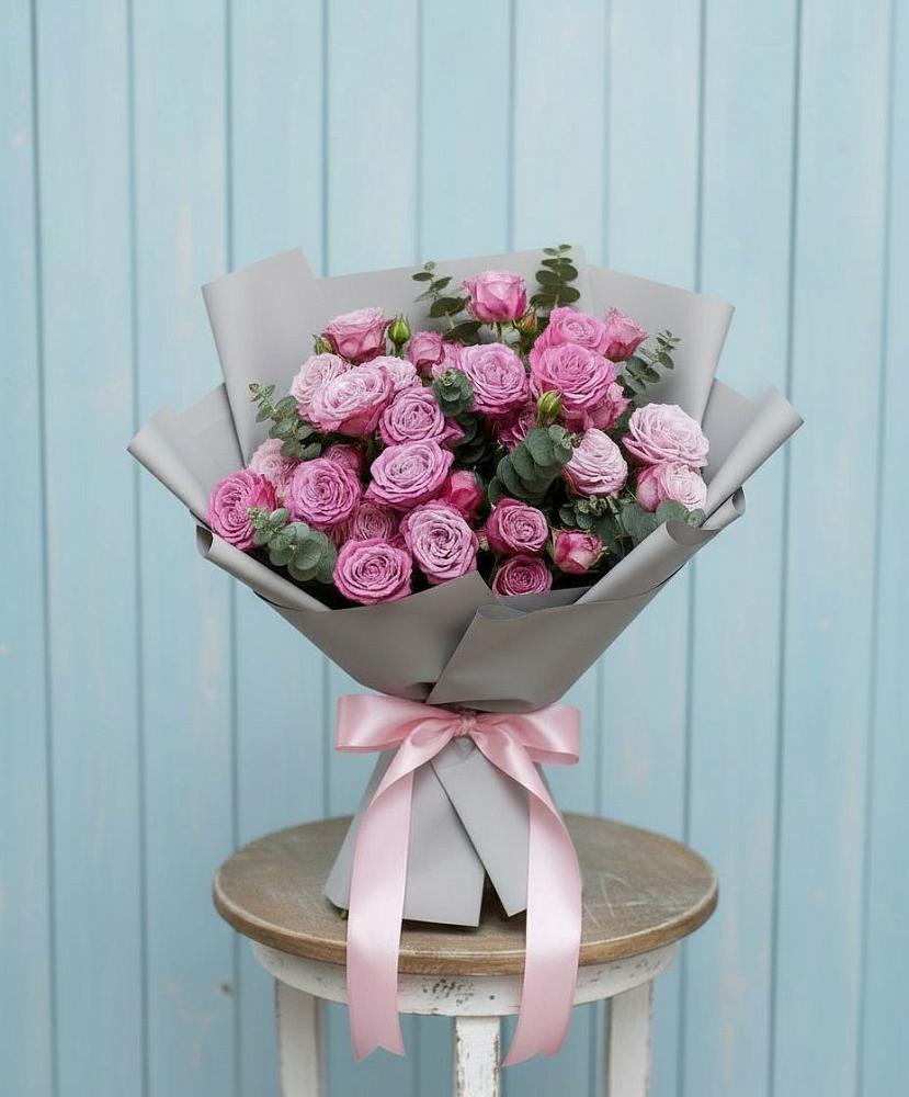 Букет цветов из: Розы в Языково