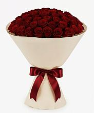 Букет 101 Бордовая роза Блэк Бакарра в Языково