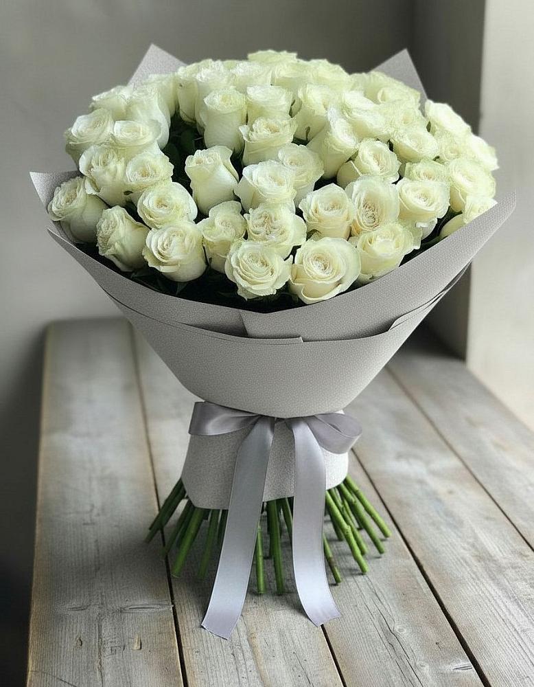 Букет 35 Белых роз в Языково