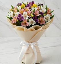 Букет цветов из:  Альстромерии в Языково