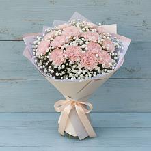 Букет цветов из:  Гвоздики в Языково