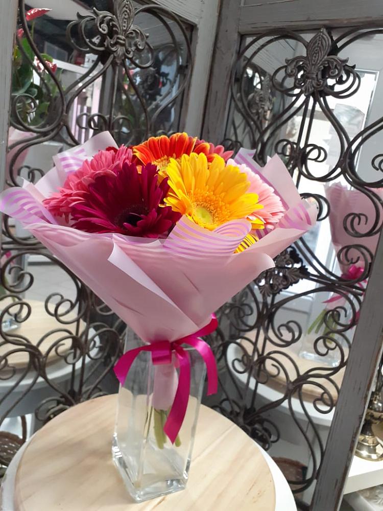 Букет цветов из: Герберы в Языково