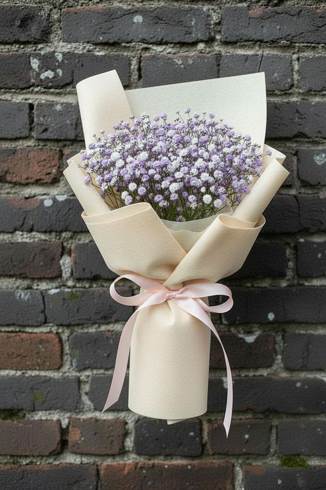 Букет цветов из: Гипсофила в Языково