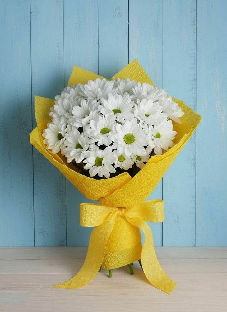 Букет цветов из: Хризантемы в Языково