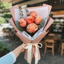 Букет цветов из:  Розы в Языково
