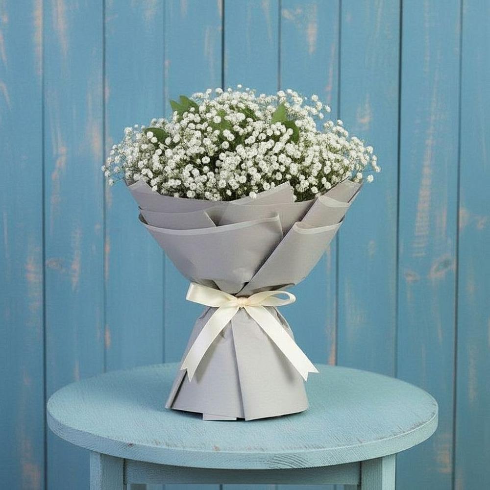 Букет цветов из: Гипсофила в Языково