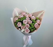 Букет цветов из:  Розы и Хризантемы в Языково