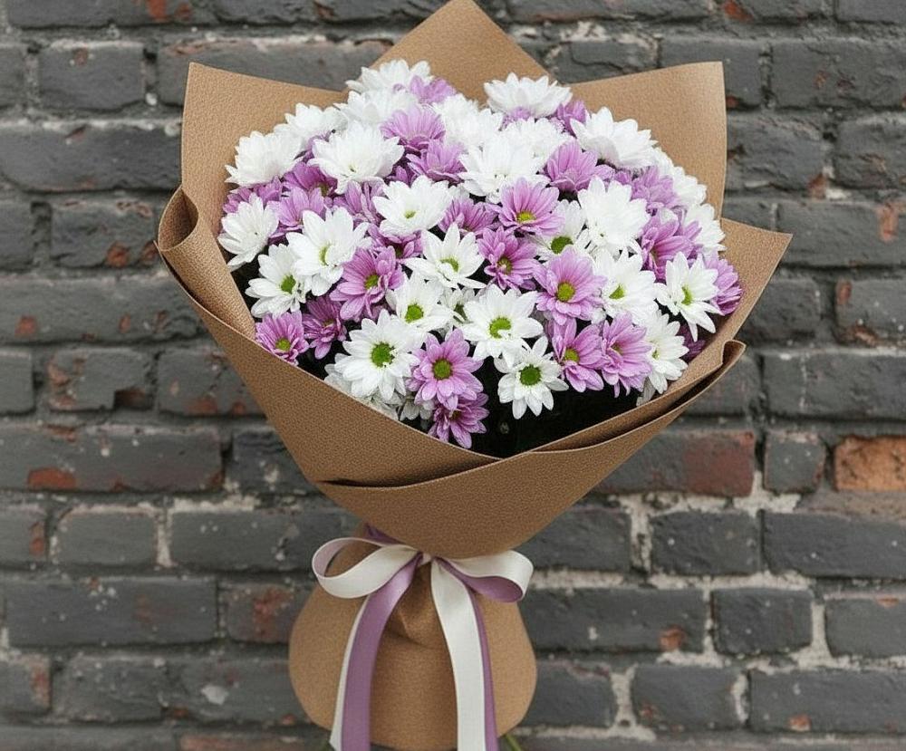 Букет цветов из: Хризантемы в Языково