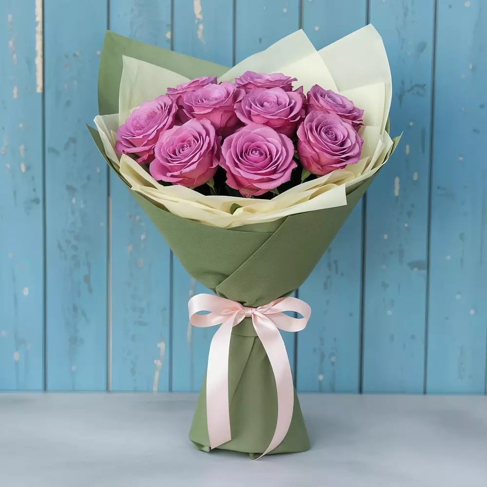 Букет Розы Фёрст Леди в Языково