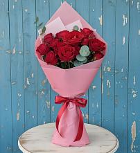 Букет цветов из:  Розы в Языково