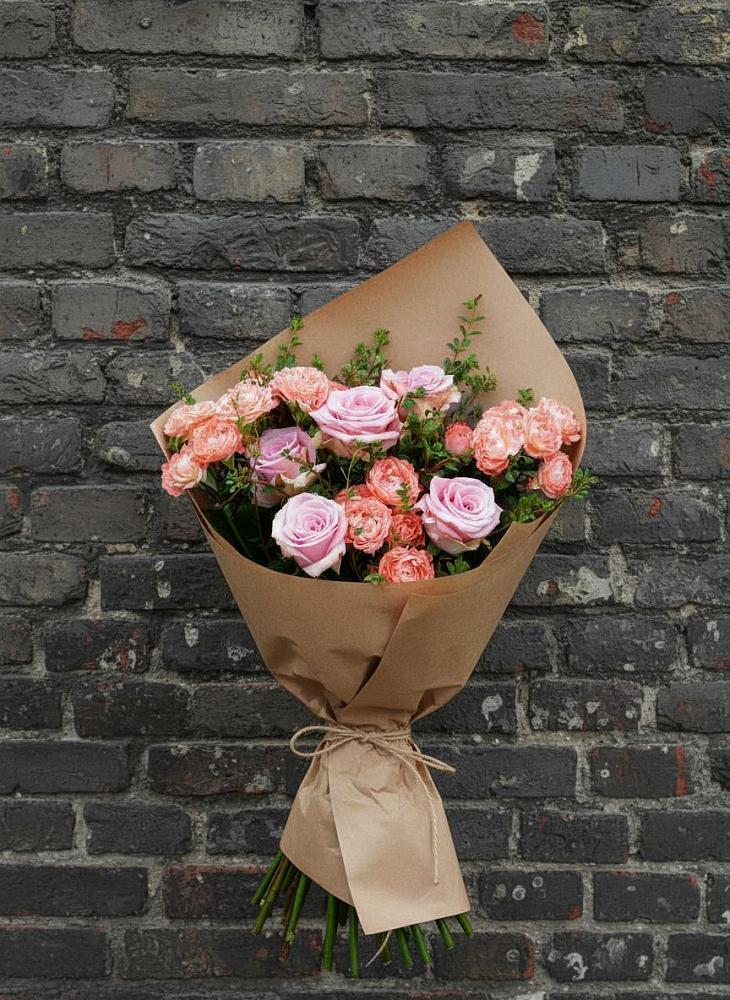 Букет цветов из: Розы в Языково