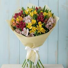 Букет цветов из:  Альстромерии в Языково