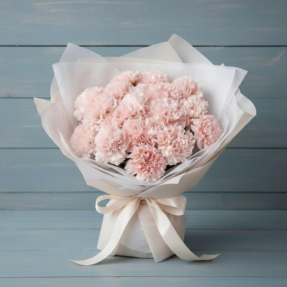 Букет цветов из: Гвоздики в Языково