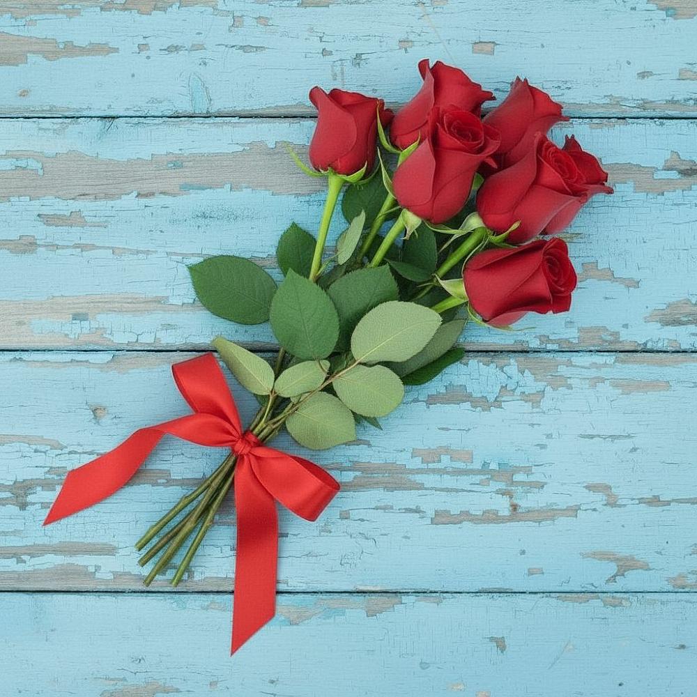 Букет Красные розы в Языково