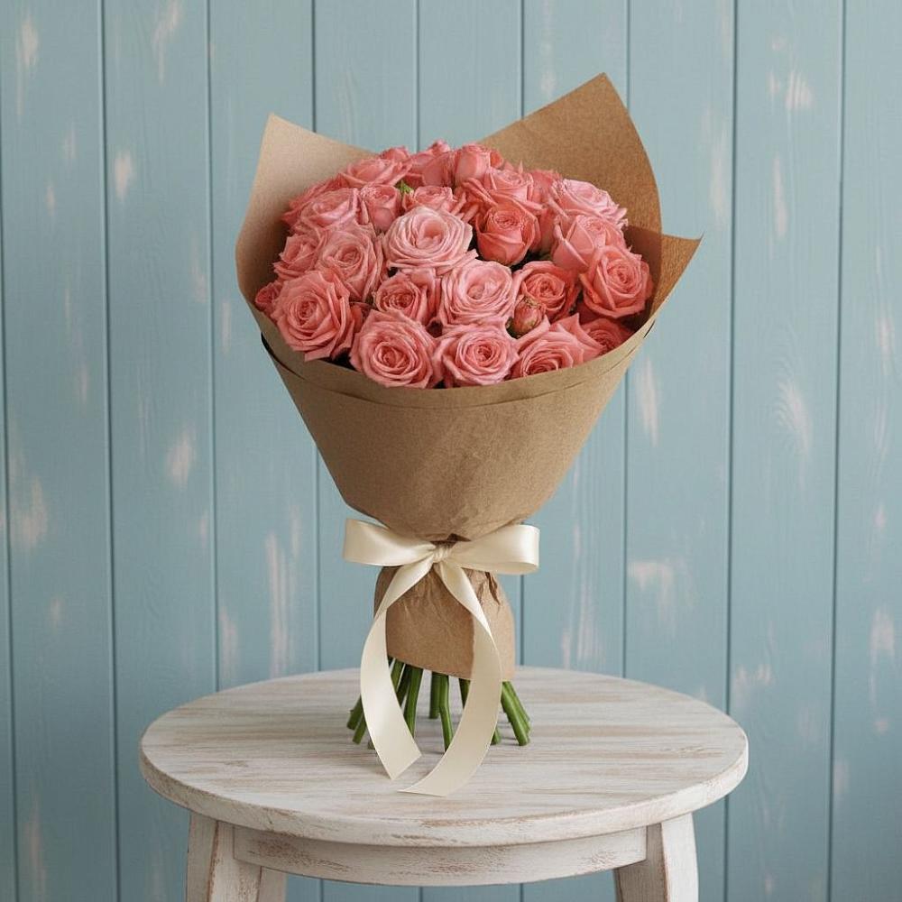 Букет цветов из: Розы в Языково