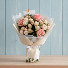 Букет цветов из:  Розы в Языково