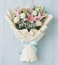 Букет цветов из:  Лилии в Языково