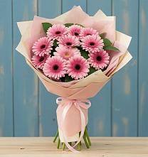 Букет цветов из:  Герберы в Языково