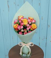Букет цветов из:  Розы в Языково